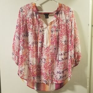 Beautiful multicolored top